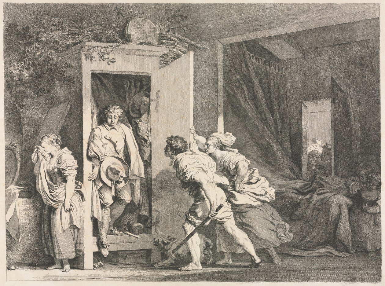 Le Placard, 1778 - Jean Honore Fragonard