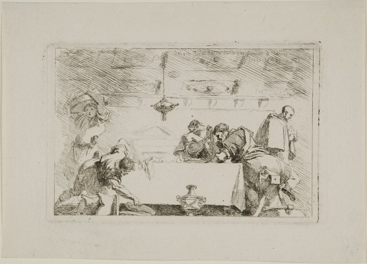 Les disciples à Emmaüs - Jean Honore Fragonard