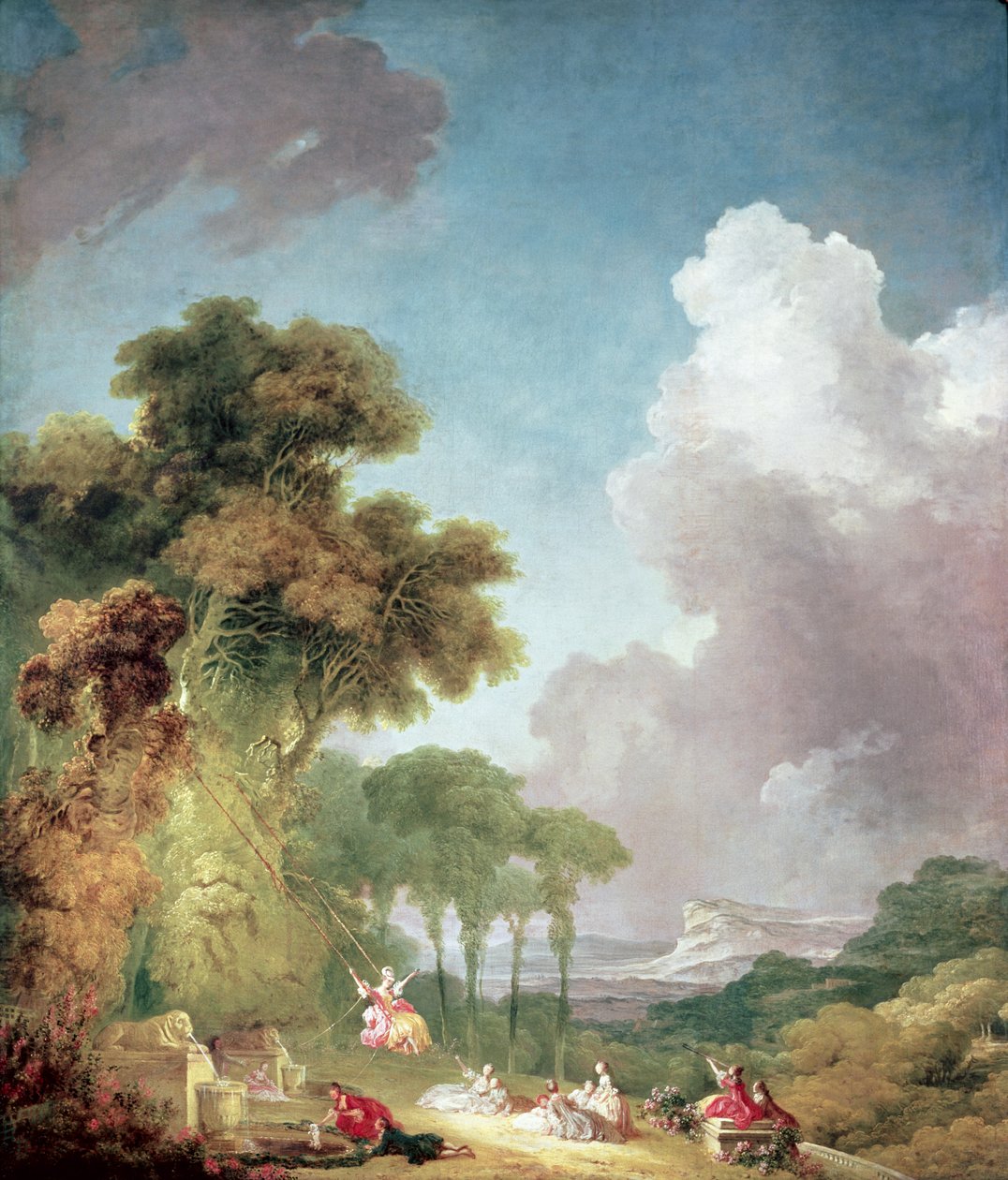 La Balançoire, c.1775-1780 - Jean Honore Fragonard