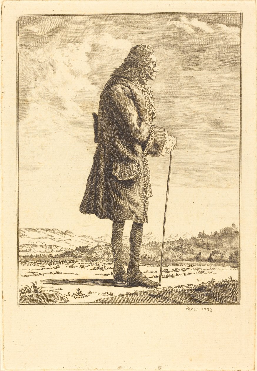 Voltaire - Jean Huber