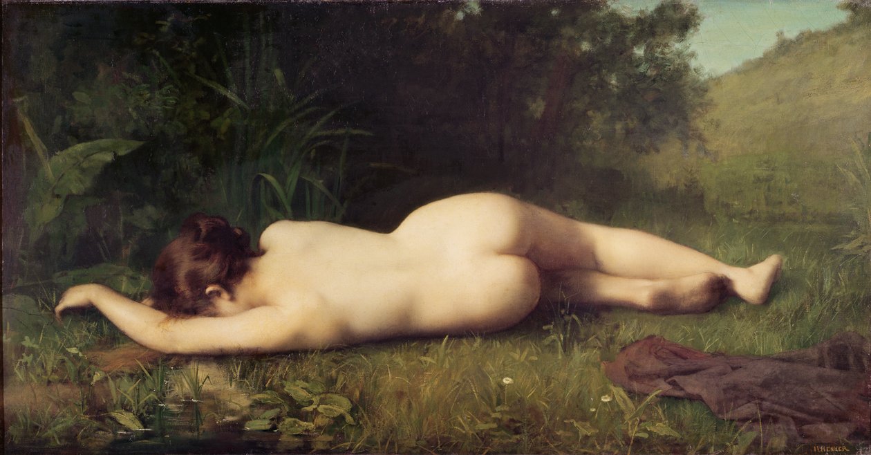 Byblis se transformant en source - Jean Jacques Henner