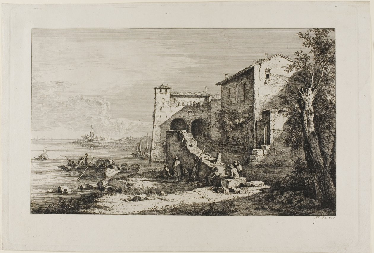 Ancienne Douane, Rome - Jean Jacques de Boissieu