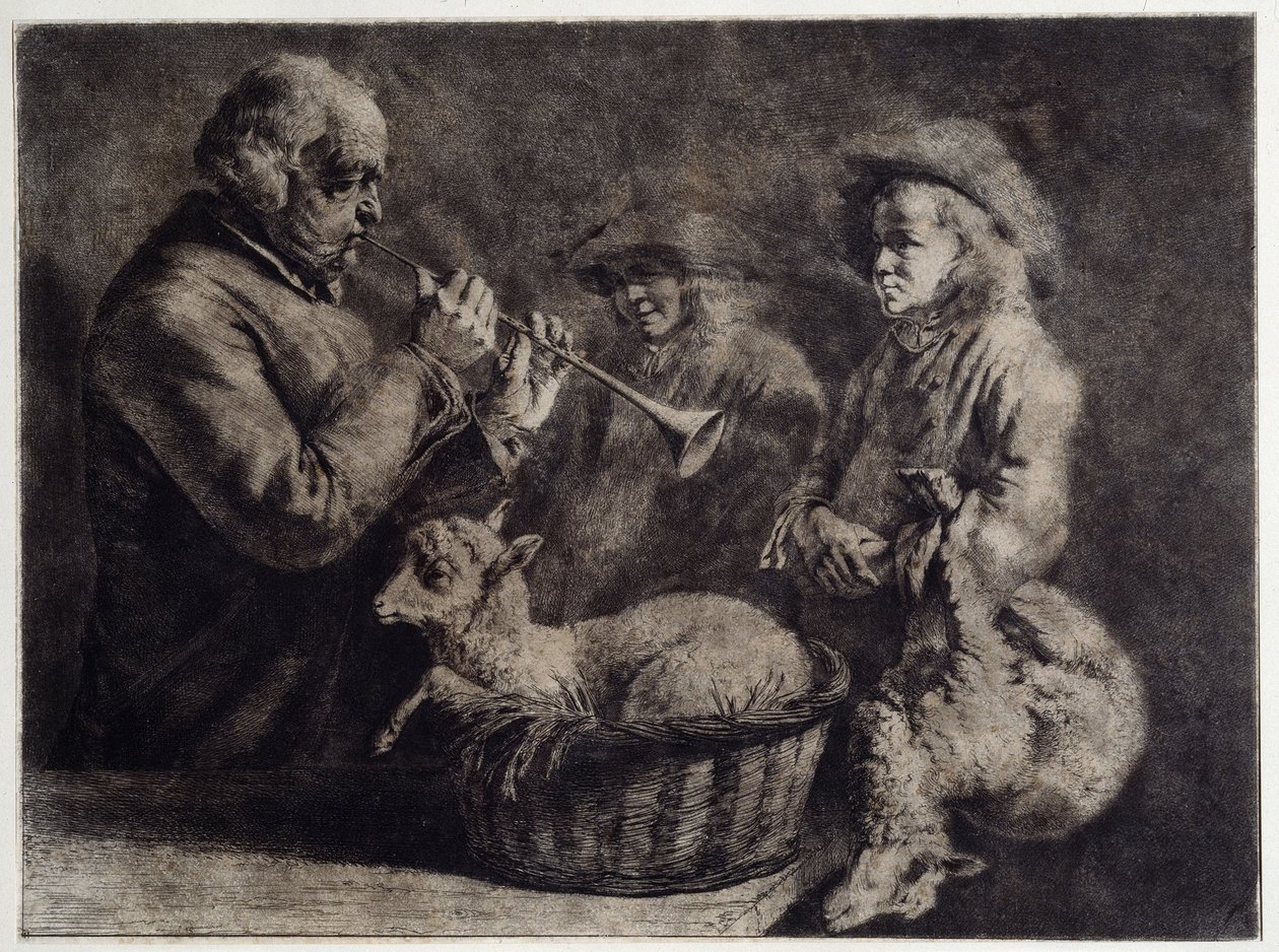Le Hautboïste - Jean Jacques de Boissieu