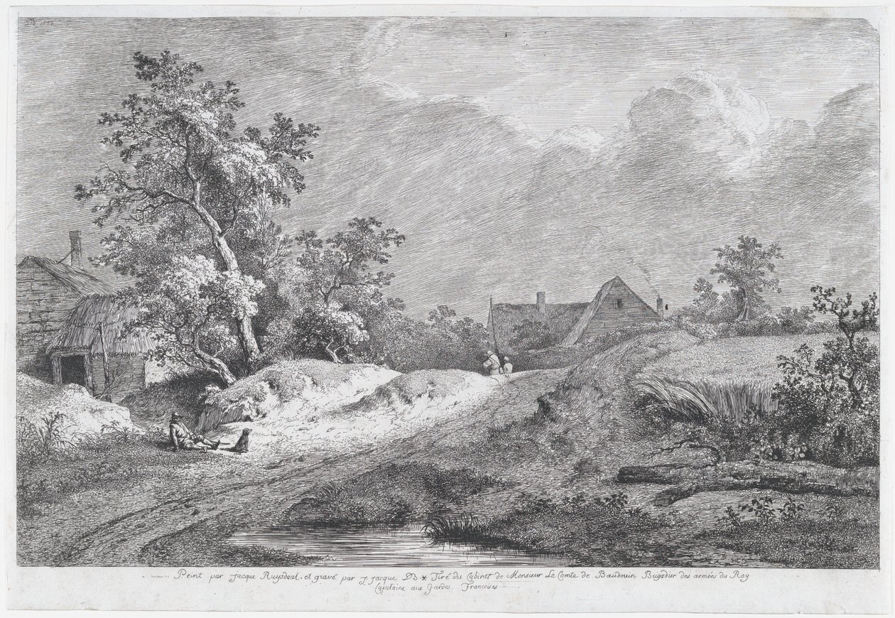 Champ de blé, 1772 - Jean Jacques de Boissieu
