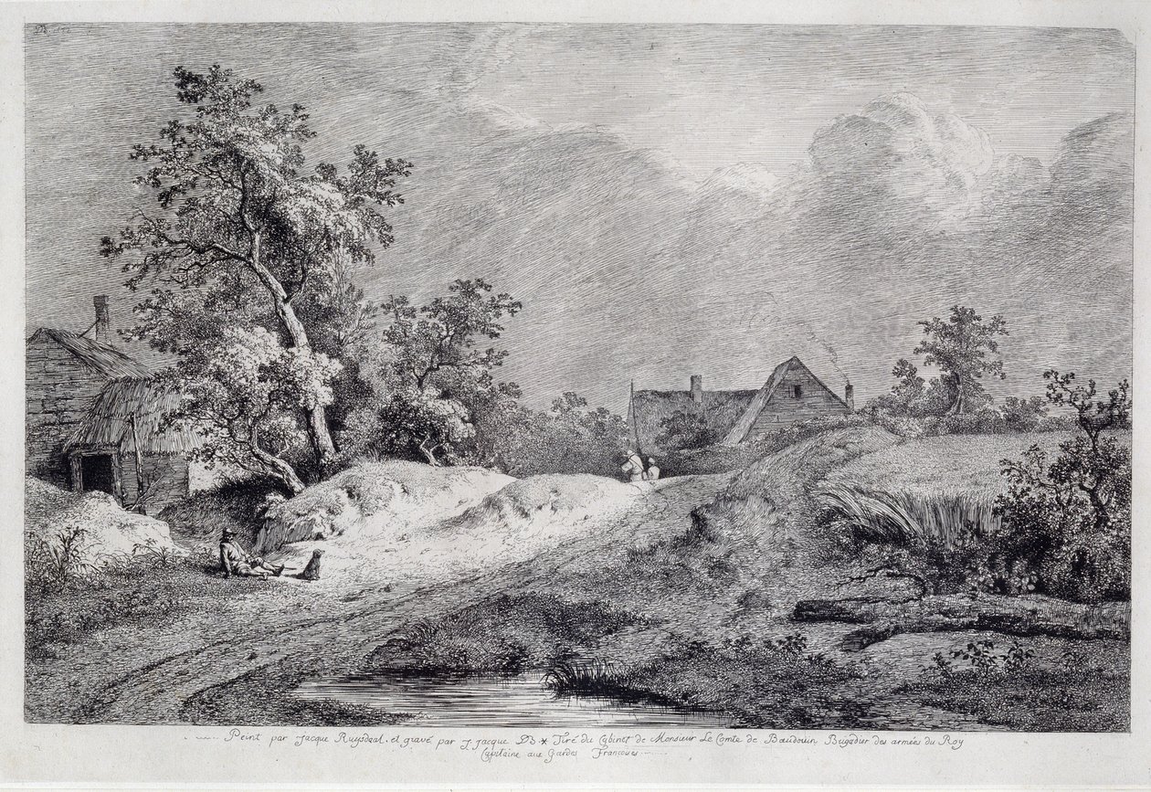 Champ de blé, 1772 - Jean Jacques de Boissieu