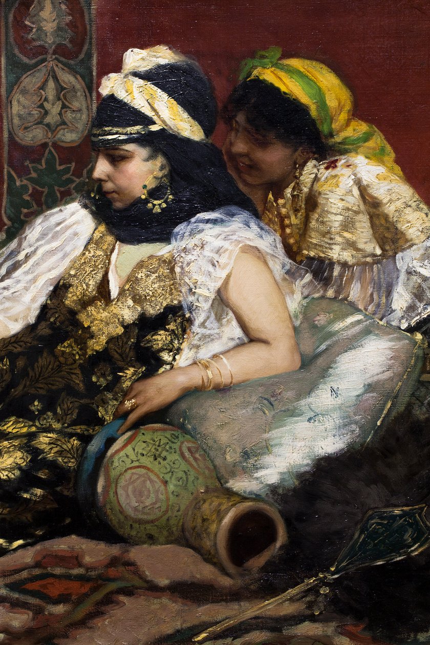 Le flamant rose (détail) - Jean Joseph Benjamin Constant