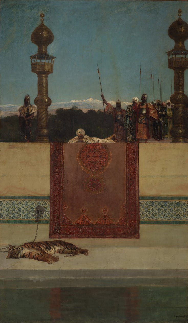 Le Tigre du Sultan. - Jean Joseph Benjamin Constant