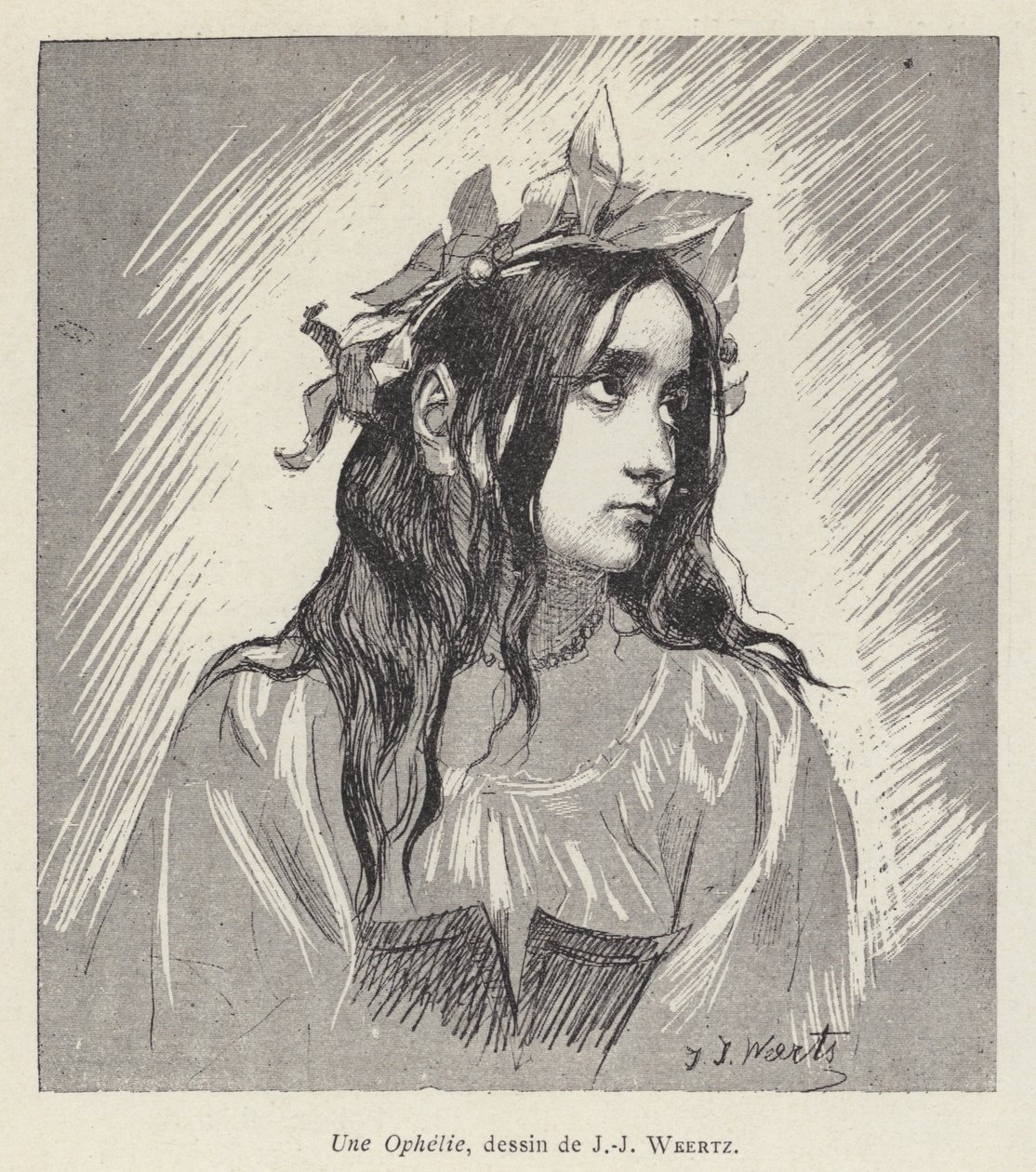 Ophélie - Jean Joseph Weerts