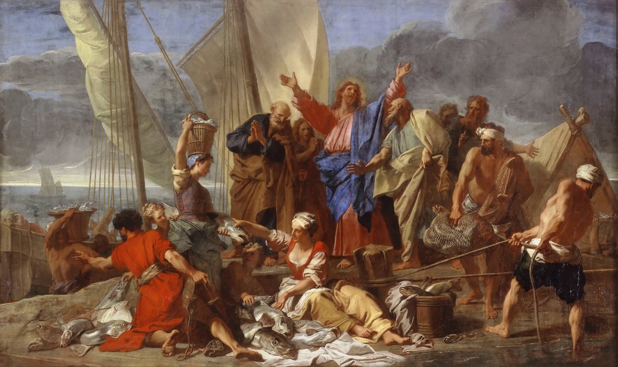 La Pêche miraculeuse - Jean Jouvenet