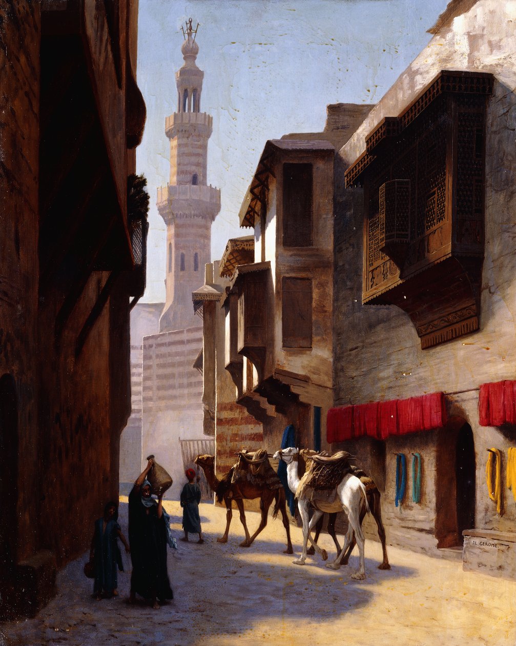 Une rue au Caire - Jean Leon Gerome