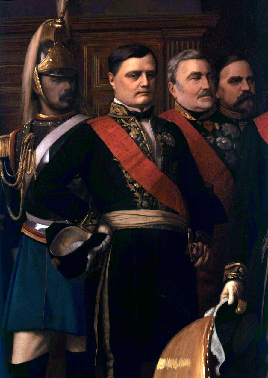 Alexandre Colonna-Walewski (détail) - Jean Leon Gerome