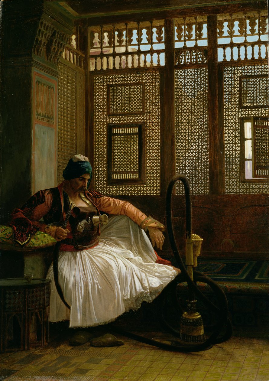 Arnaut Fumant (panneau) - Jean Leon Gerome