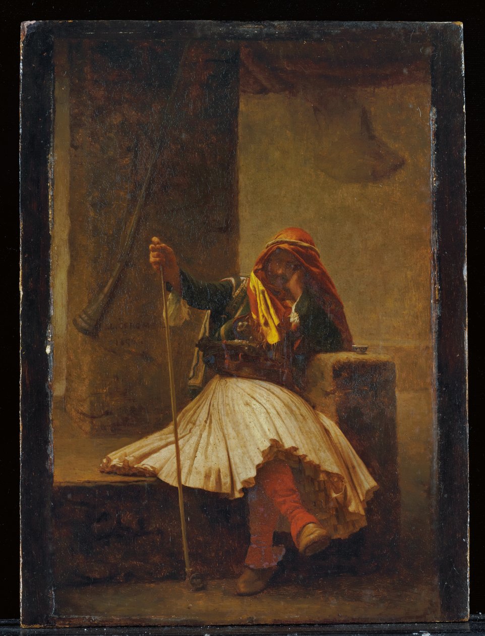 Arnaute buvant, 1896 - Jean Leon Gerome