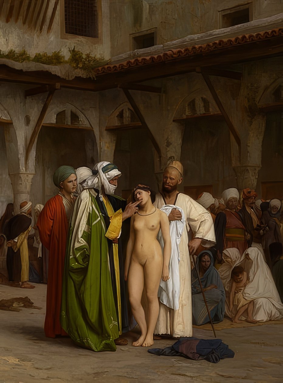 Le Marché aux esclaves - Jean Leon Gerome