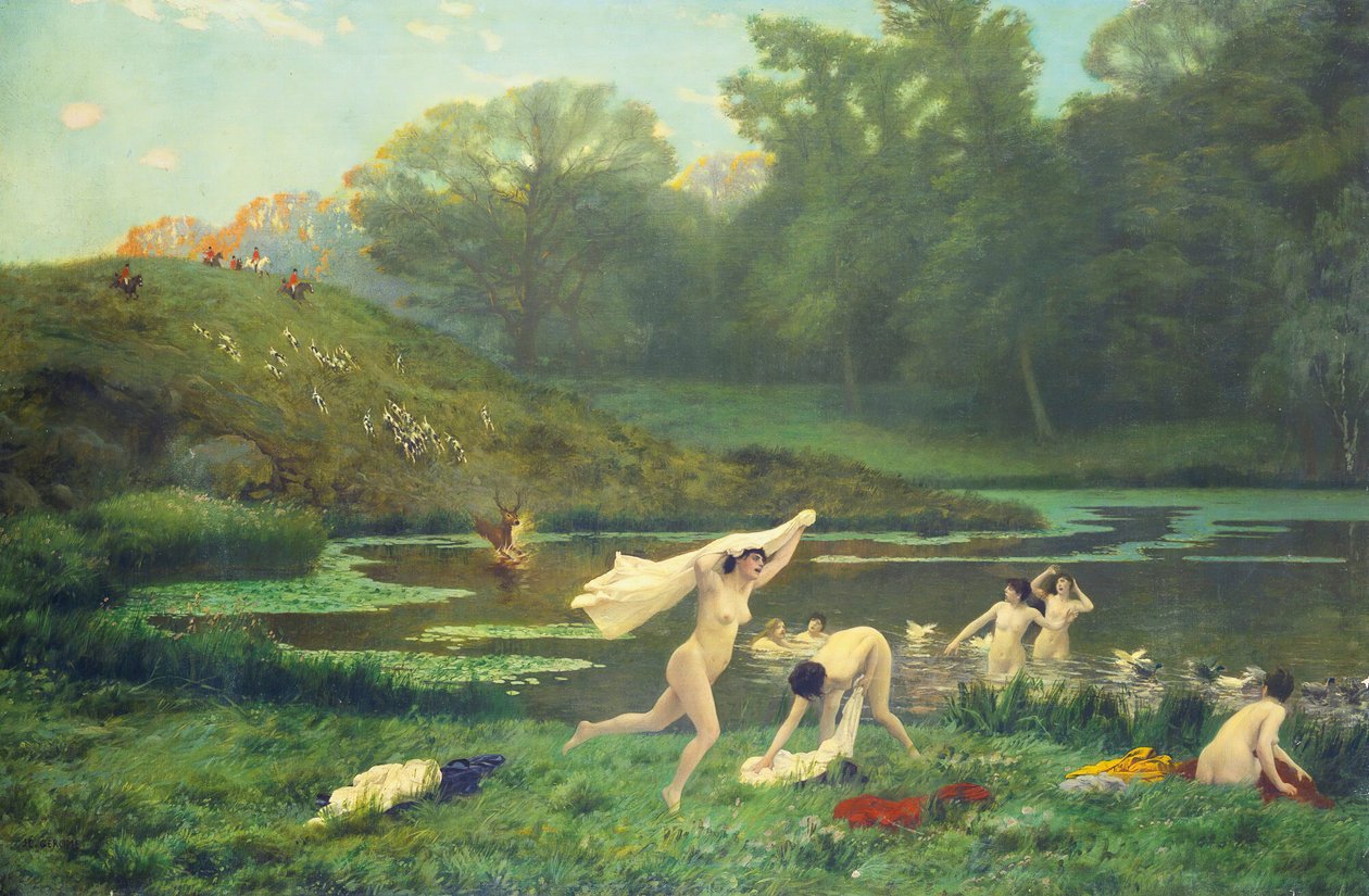 Diane et Actéon - Jean Leon Gerome