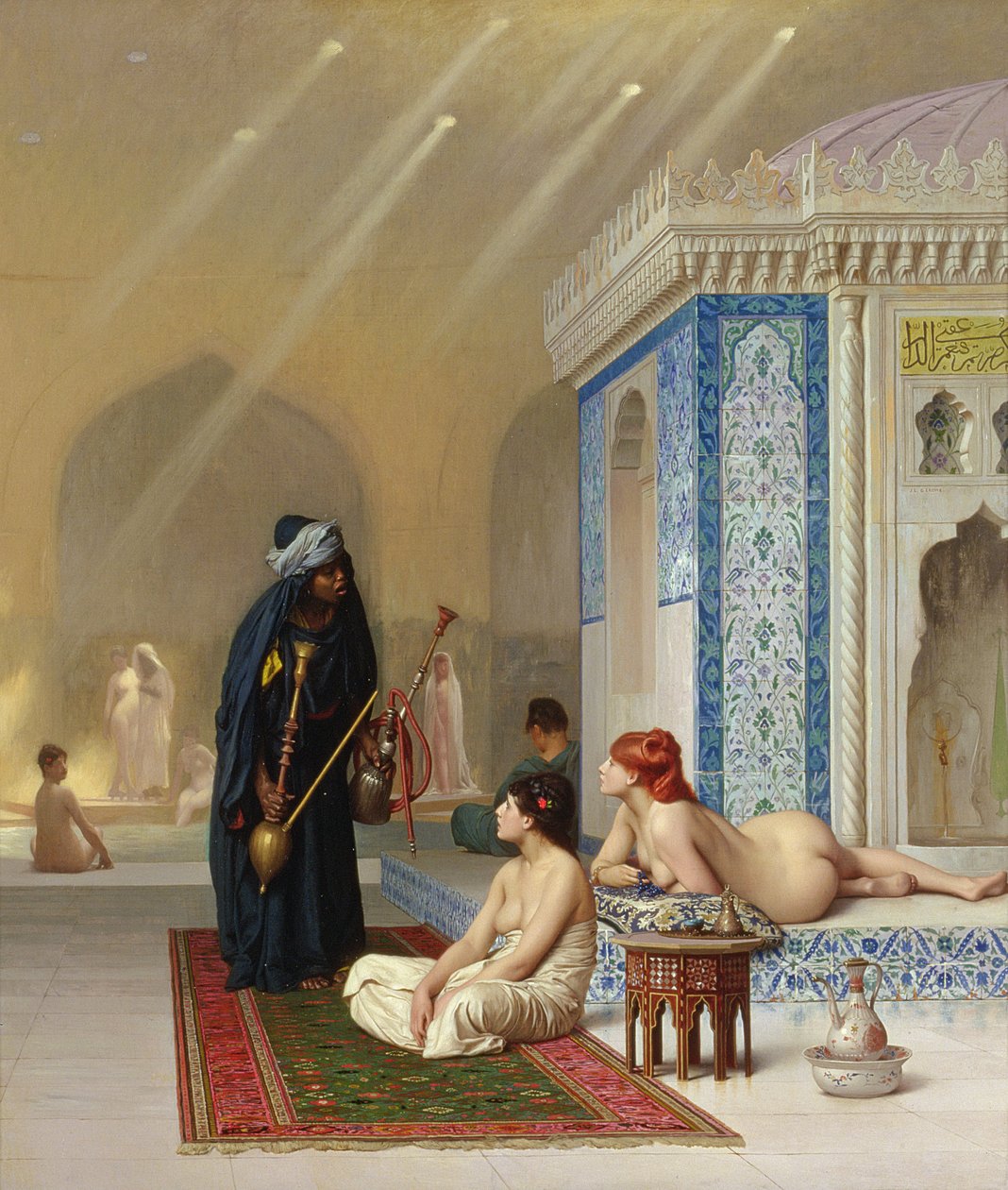 Piscine dans un harem - Jean Leon Gerome