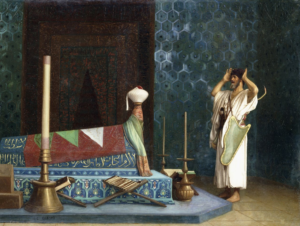 Prière dans la chambre du Sultan - Jean Leon Gerome