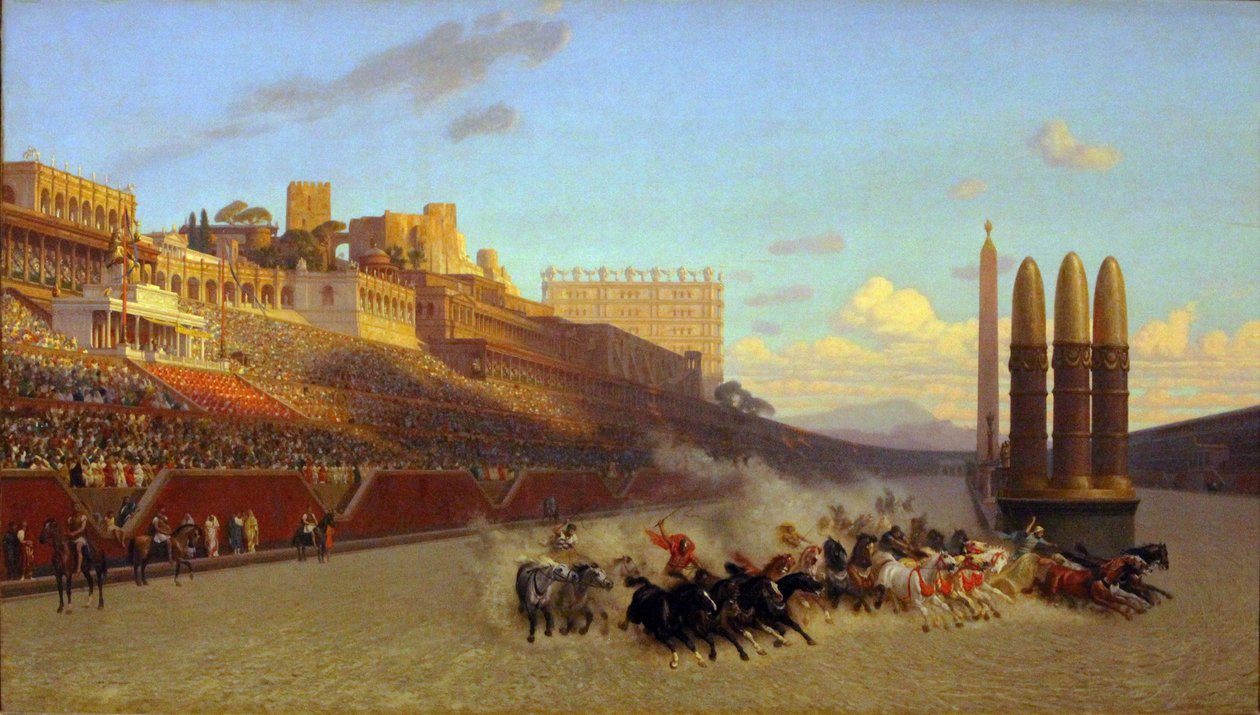 Le Cirque Maxime - Jean Leon Gerome