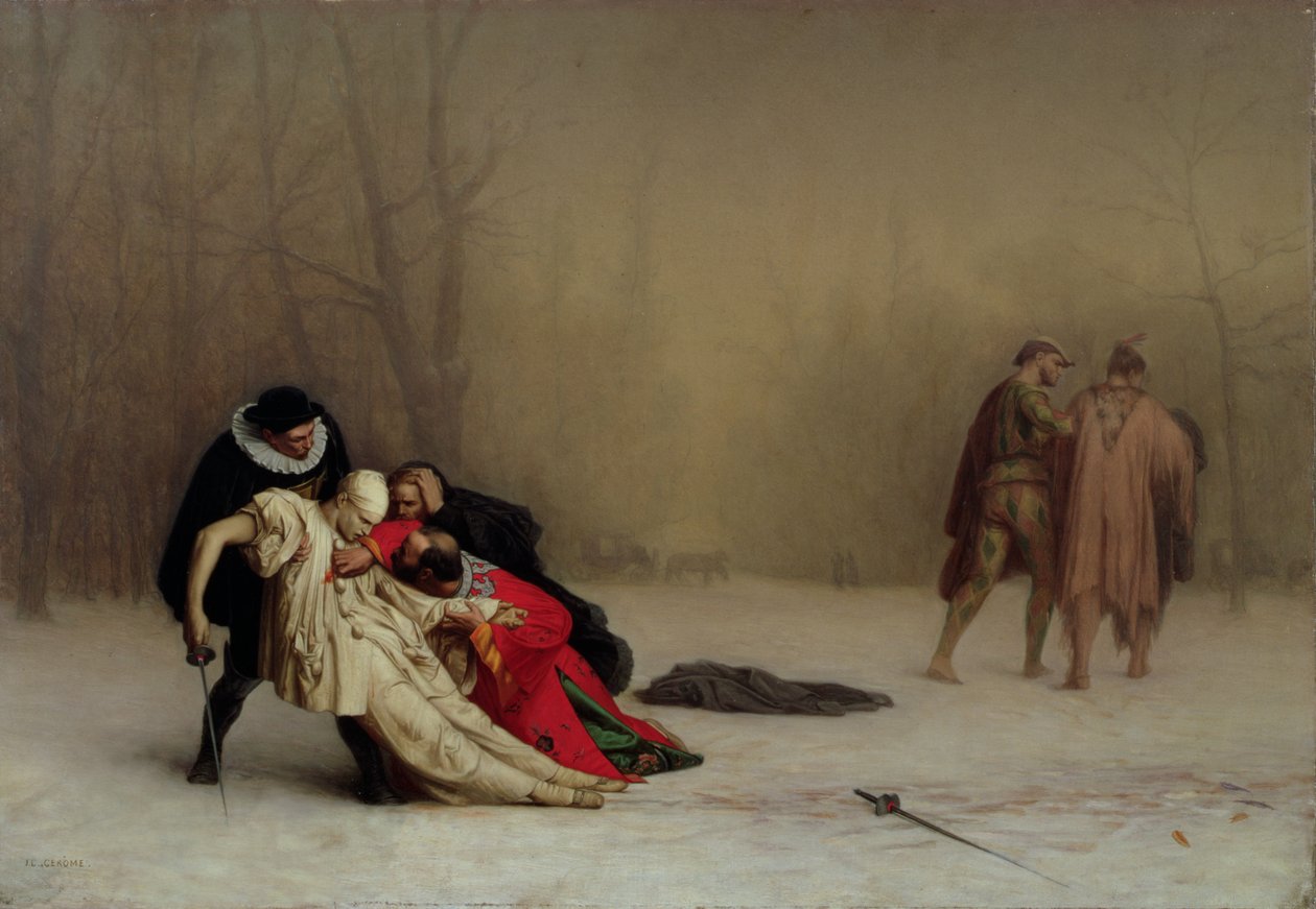 Le Duel après le bal masqué - Jean Leon Gerome