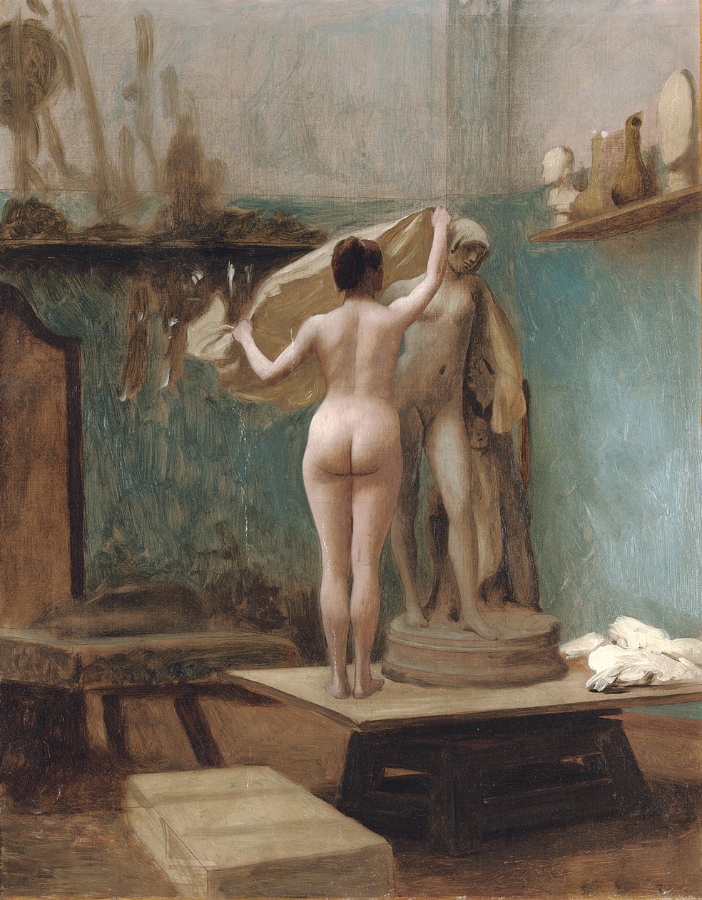 La fin de la séance, vers 1896 - Jean Leon Gerome