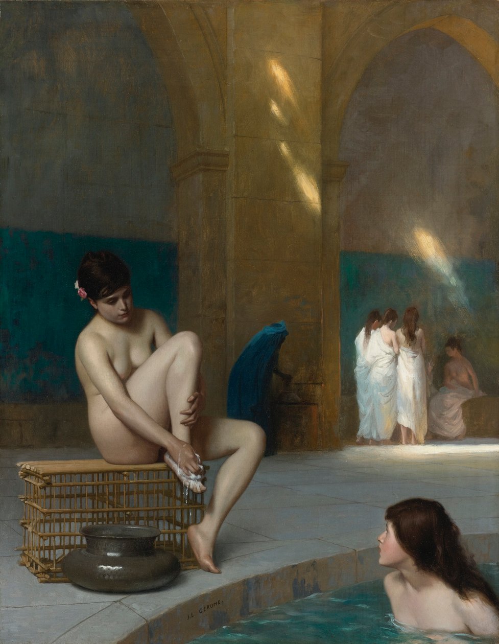 Français :  Femme nue Nude Woman - Jean Leon Gerome