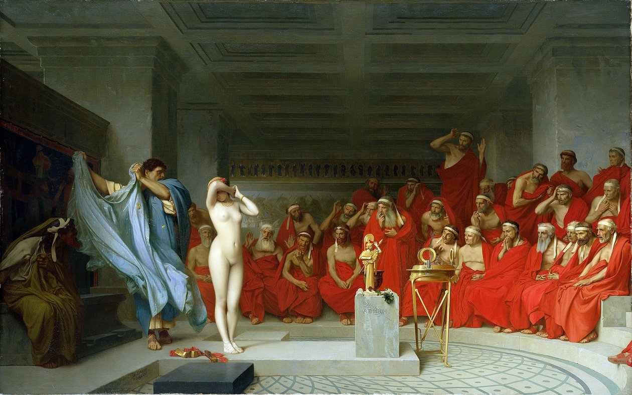 Phryné devant l