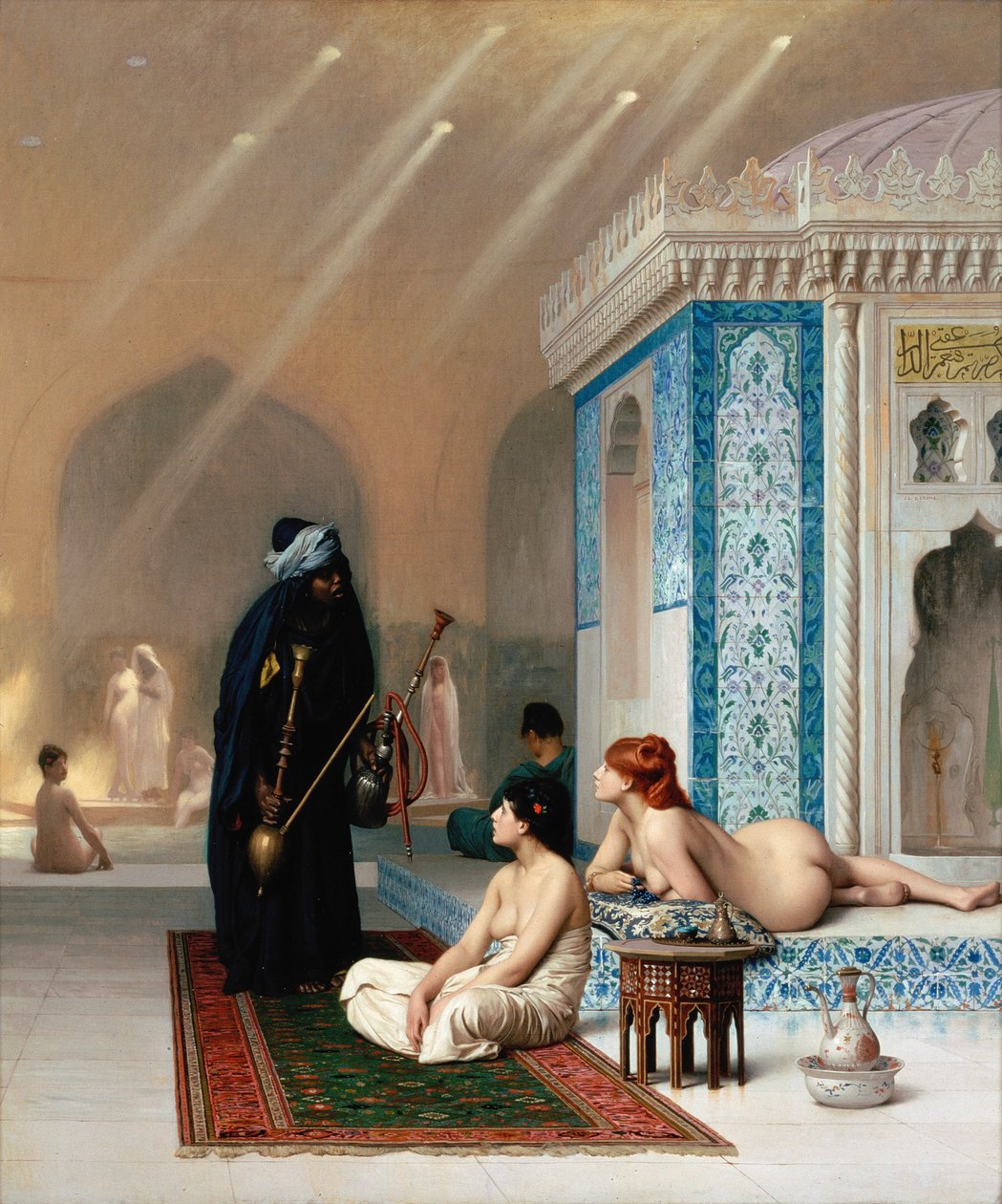 Piscine dans un harem - Jean Leon Gerome
