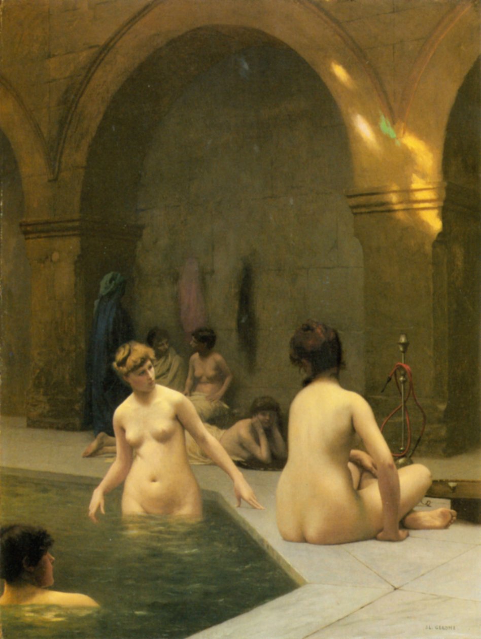 Les baigneurs - Jean Leon Gerome
