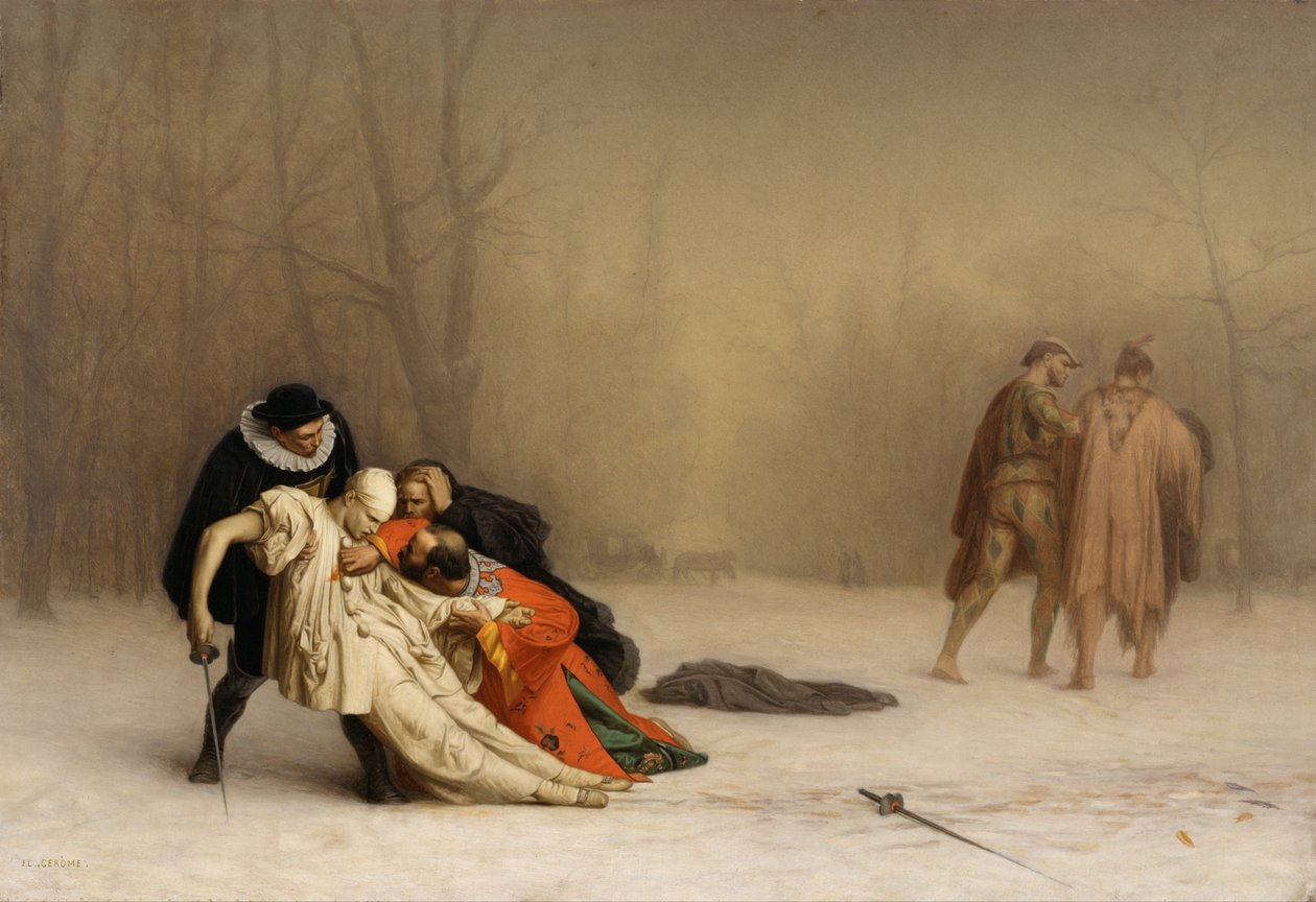Le duel après la mascarade - Jean Leon Gerome