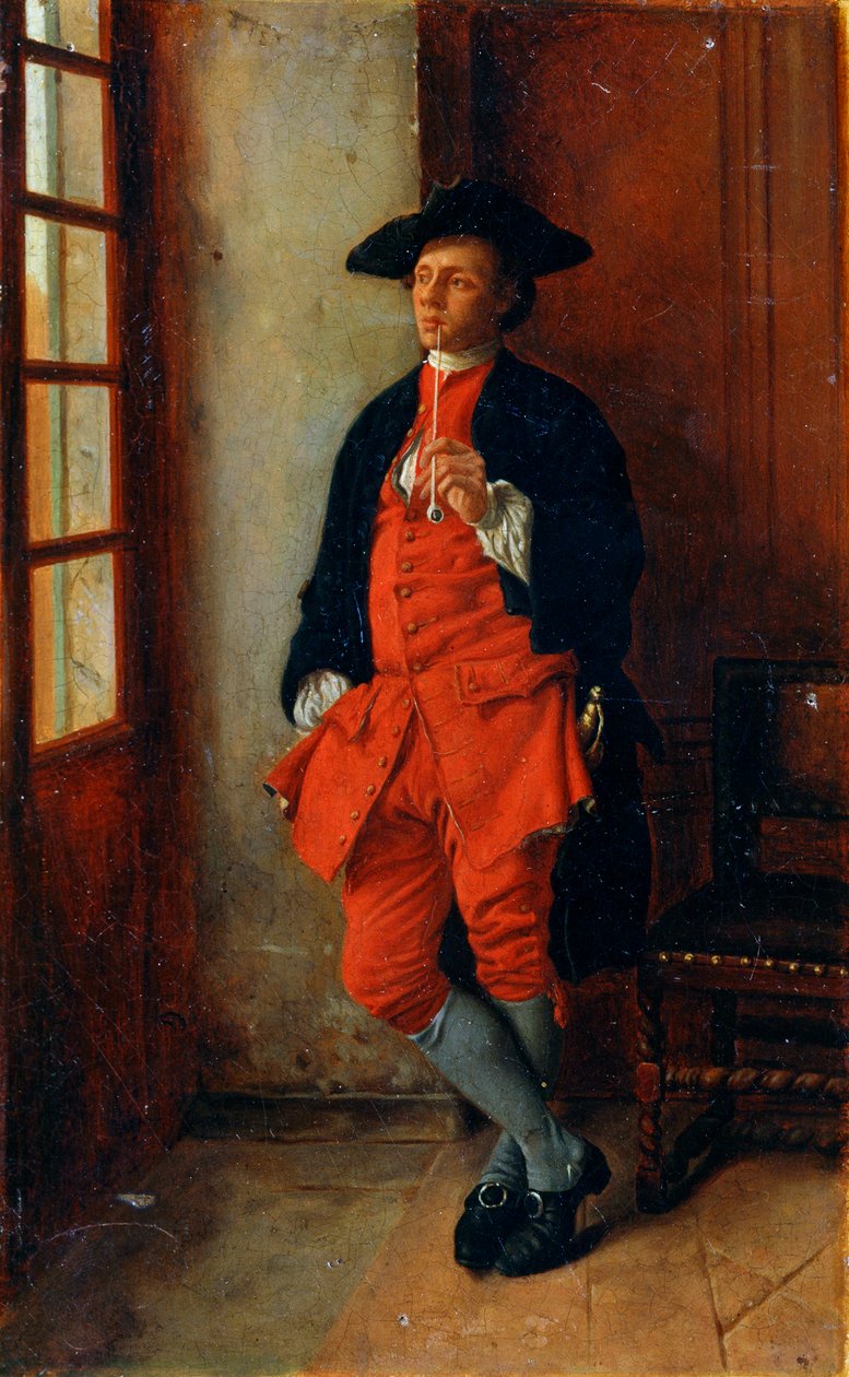 Un fumeur, 19ème siècle - Jean Louis Ernest Meissonier