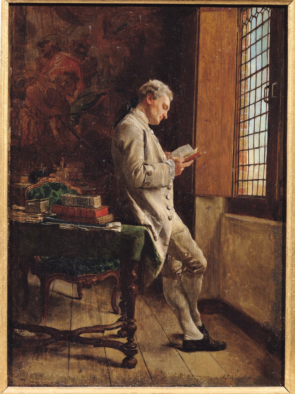 Le Lecteur en Blanc, 1857 - Jean Louis Ernest Meissonier