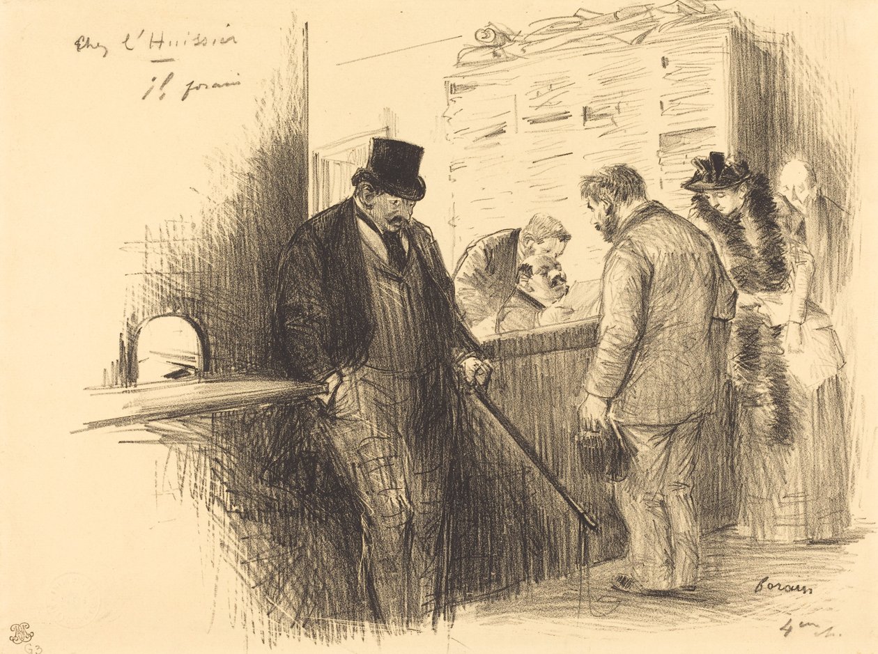 Chez le Bailli - Jean Louis Forain