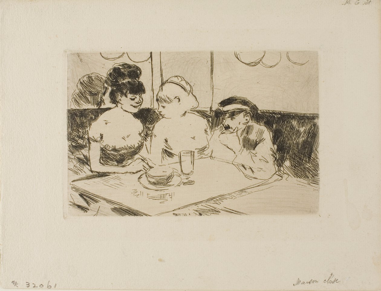 Maison close - Jean Louis Forain