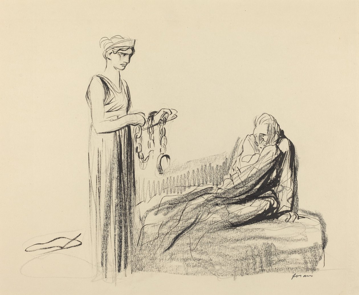 Entraves, probablement 1919 - Jean Louis Forain