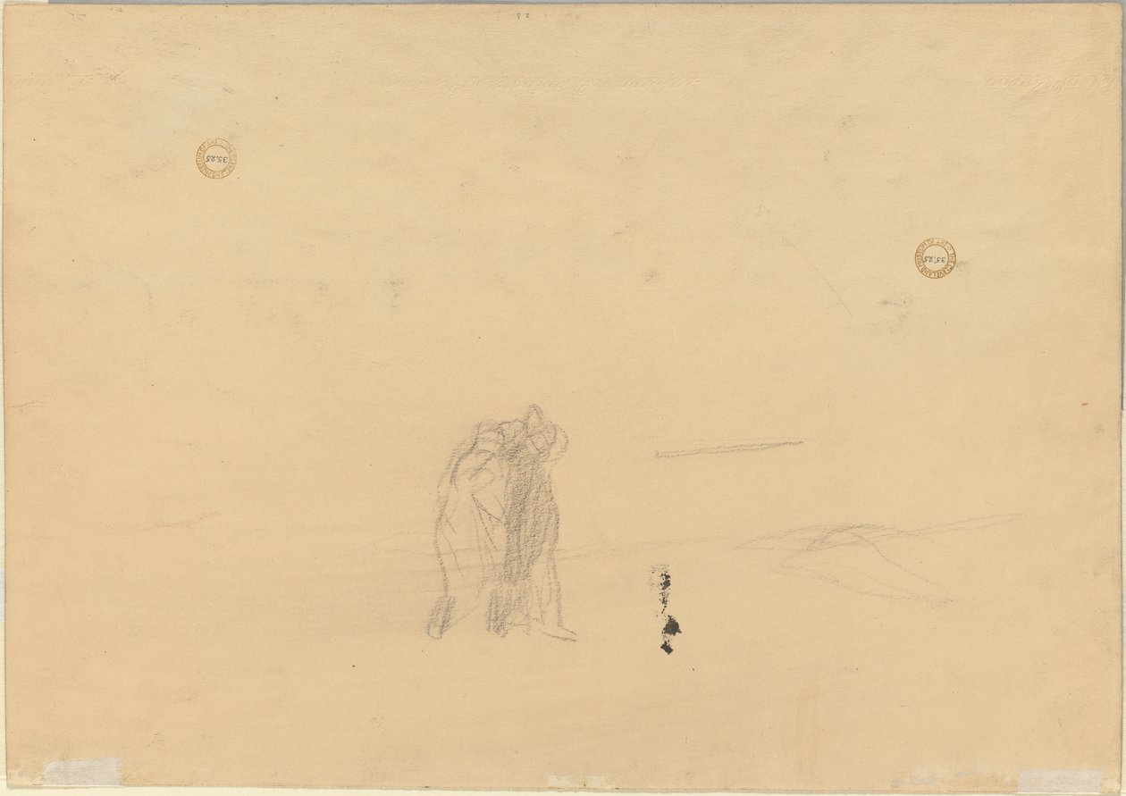 Figures dans un paysage (verso) - Jean Louis Forain