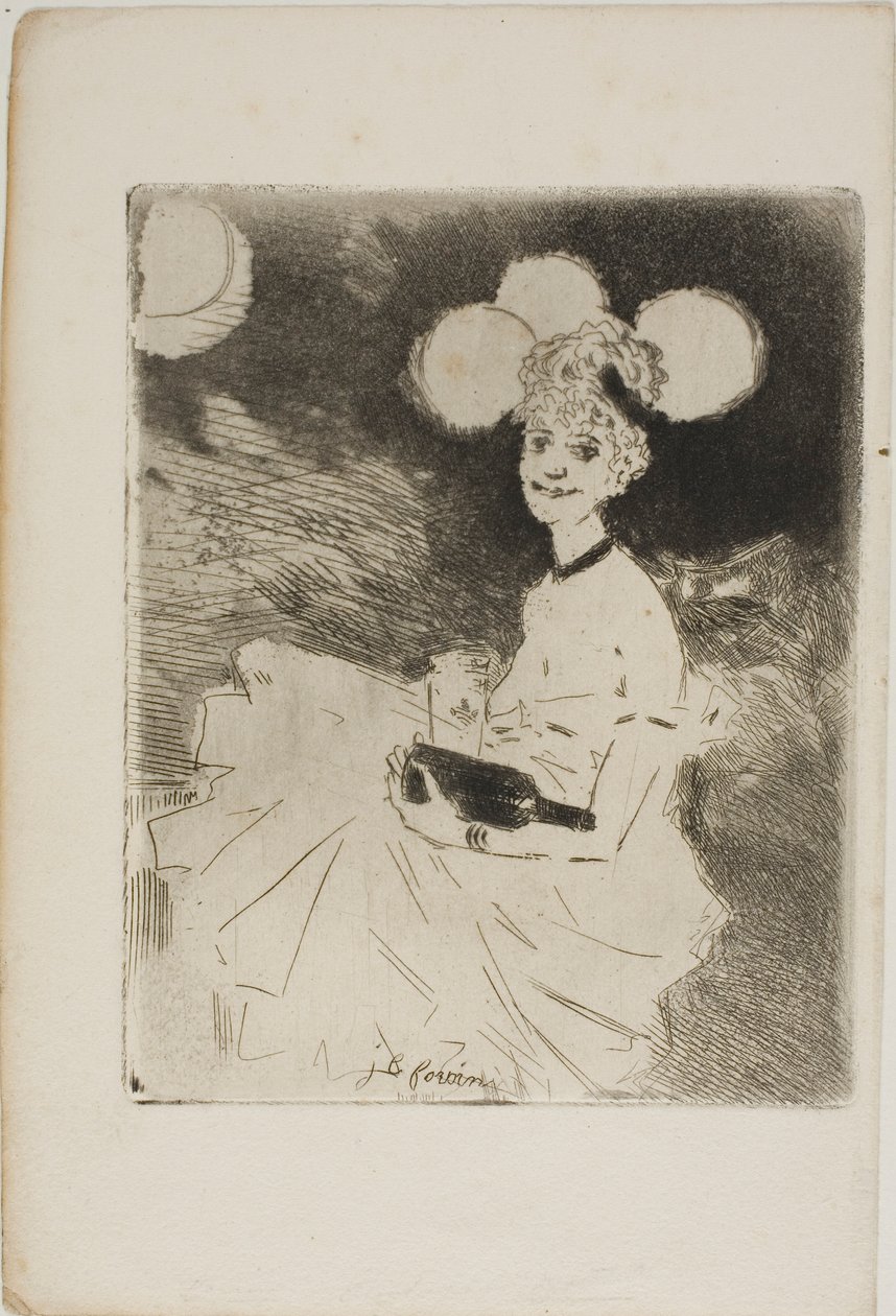 Frontispice pour Marthe - Jean Louis Forain