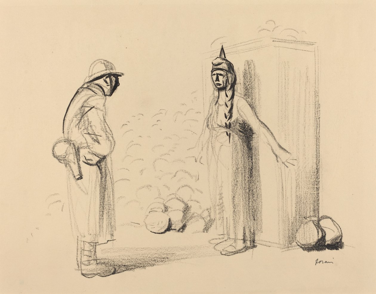 Cacher les louis - Jean Louis Forain