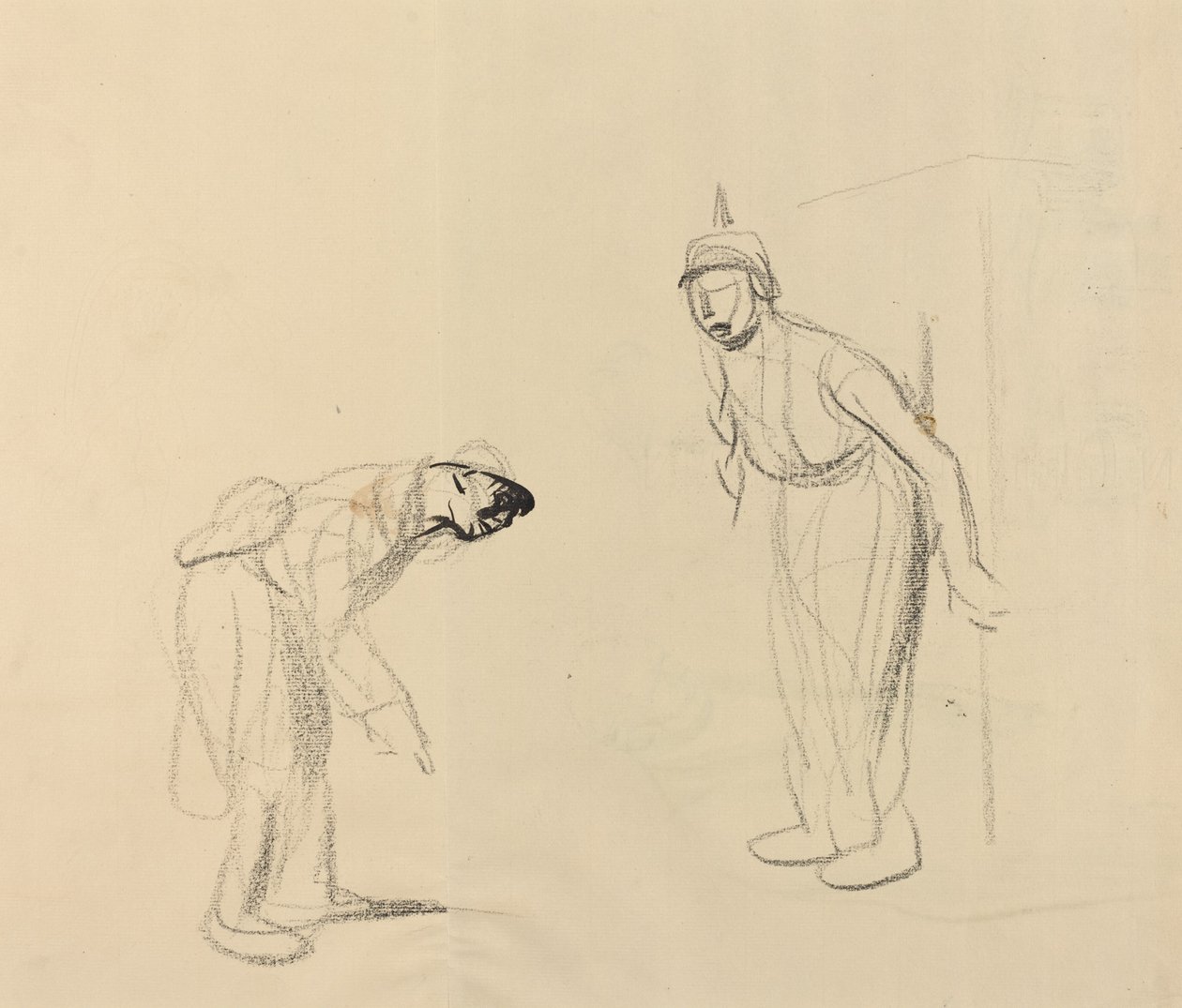 Cacher les "louis" [verso] - Jean Louis Forain
