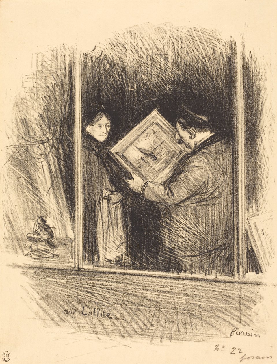 Rue Laffitte - Jean Louis Forain