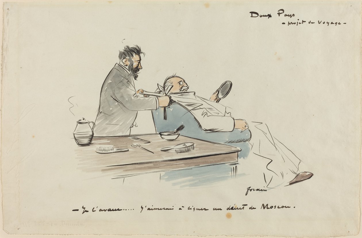 Projet de voyage, vers 1897 - Jean Louis Forain