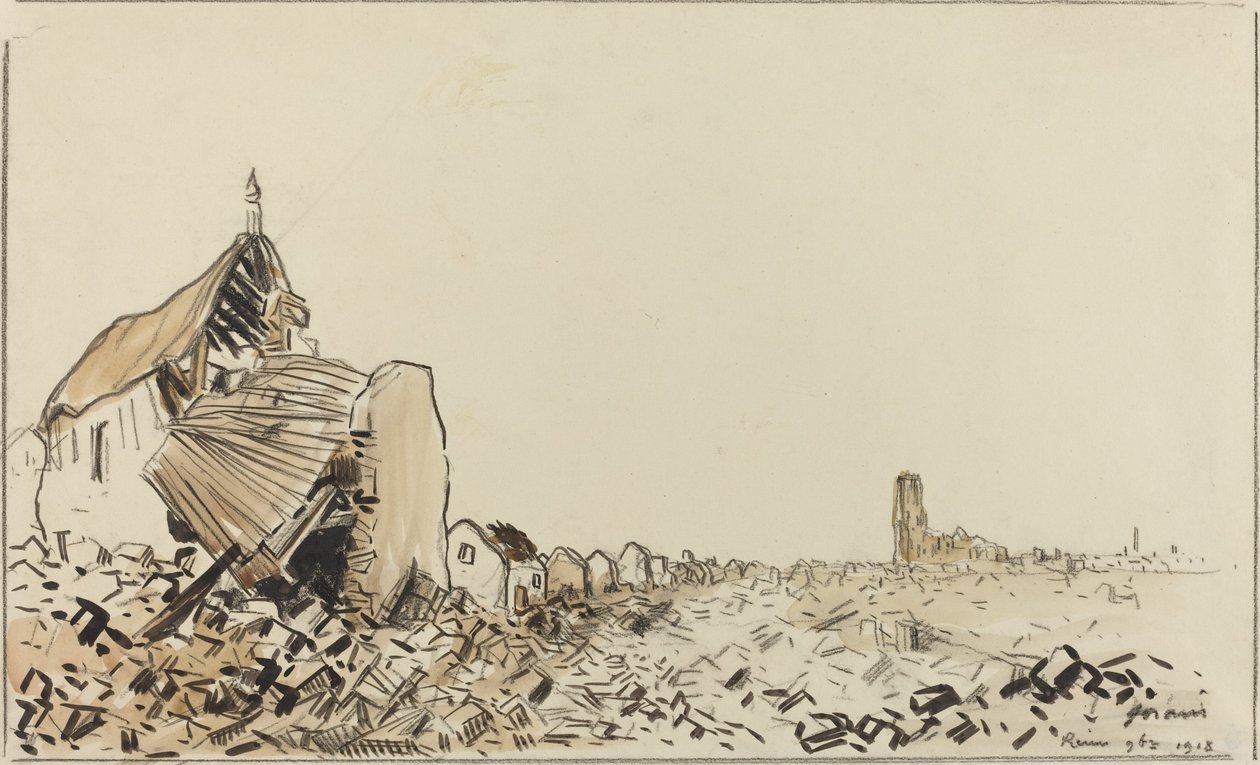 Reims novembre 1918 - Jean Louis Forain
