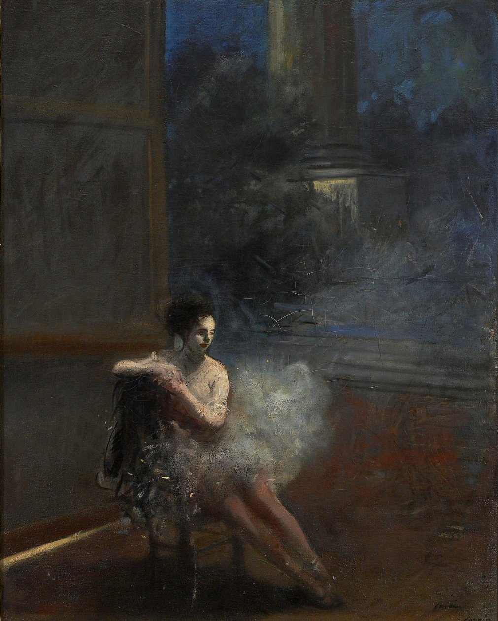 Danseuse assise, 19e-20e siècle - Jean Louis Forain