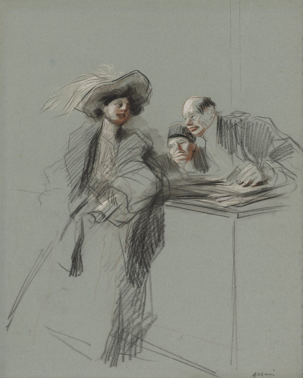 Le Client - Jean Louis Forain