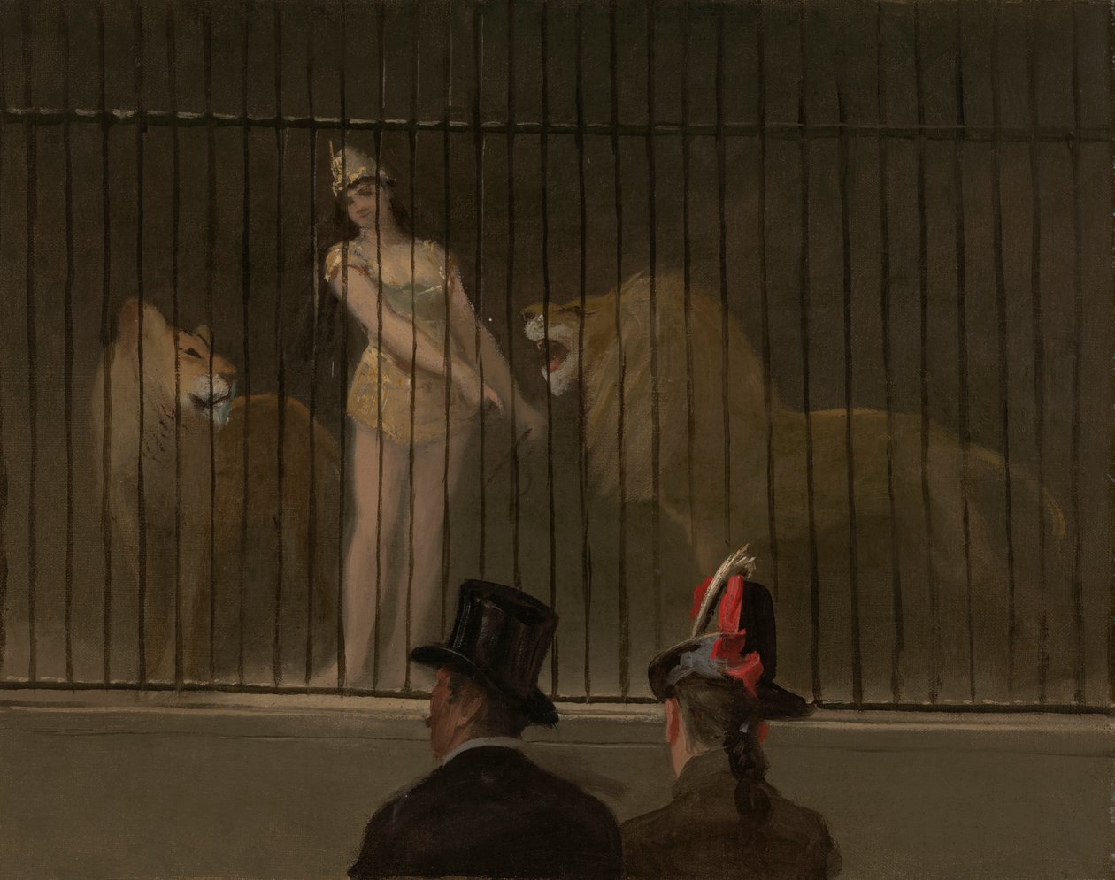 Le Dompteur de lions - Jean Louis Forain