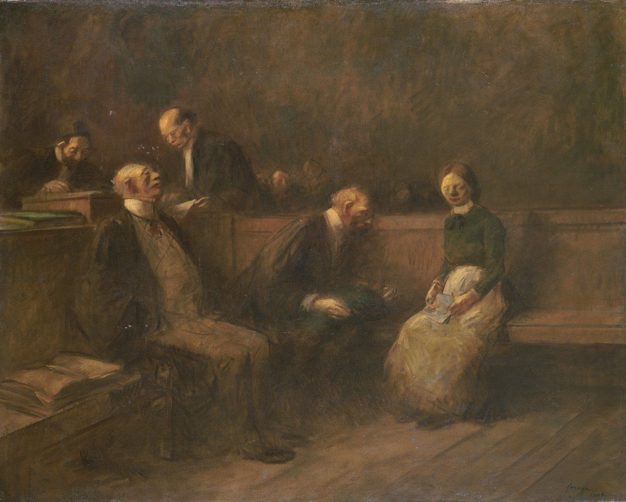 La pétition, 1906 - Jean Louis Forain