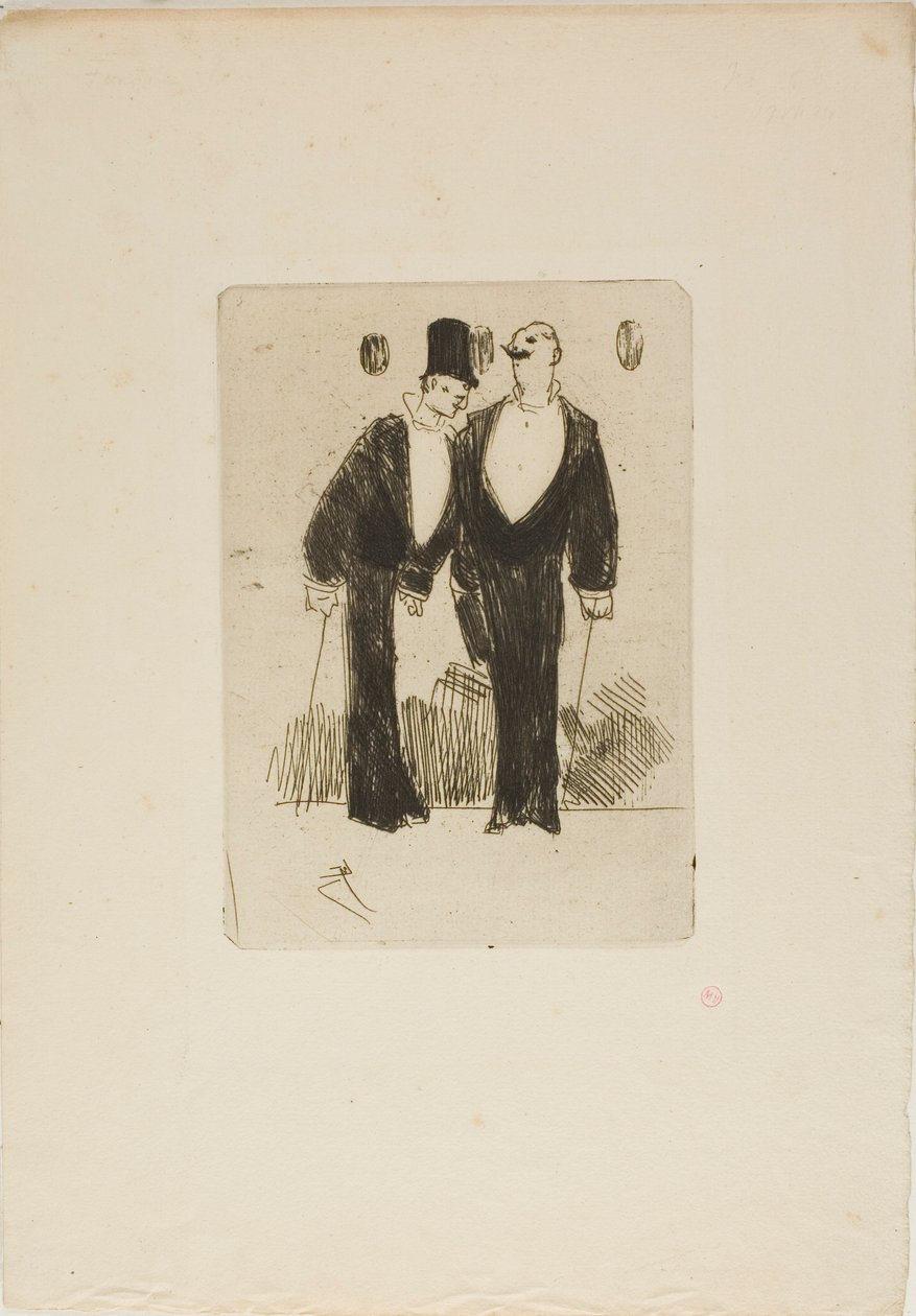 Les deux dandys - Jean Louis Forain