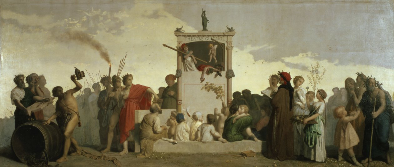 La Comédie humaine, c.1852 - Jean Louis Hamon