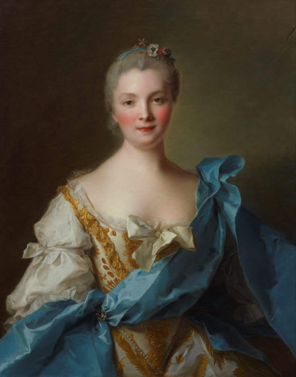 Madame de La Porte - Jean Marc Nattier