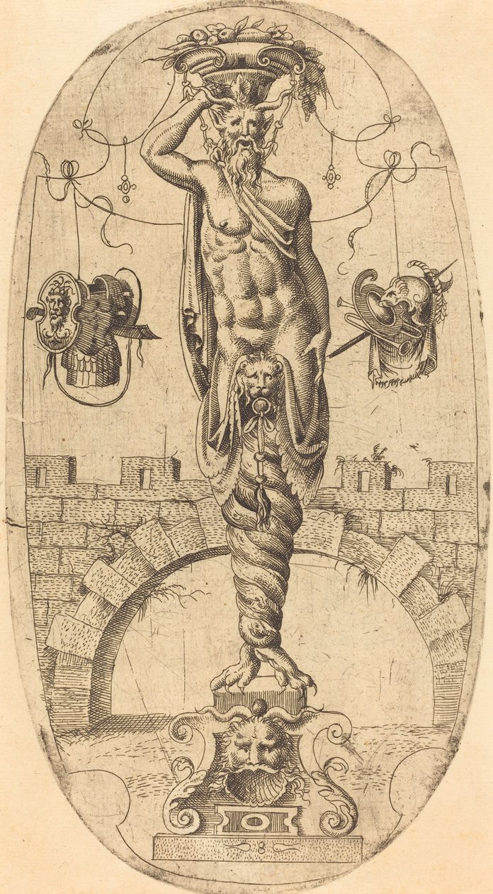 Satyre aux jambes tordues - Jean Mignon