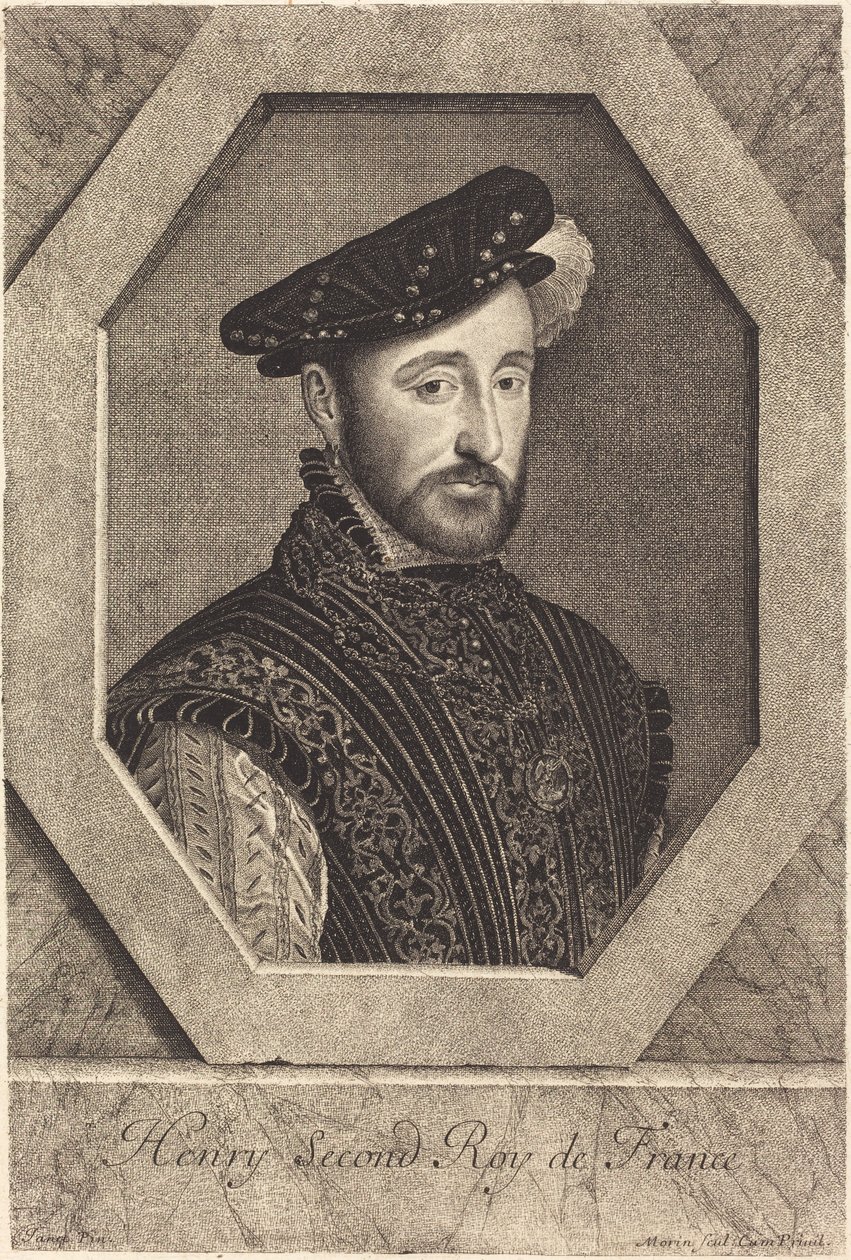 Henri II - Jean Morin after François Clouet